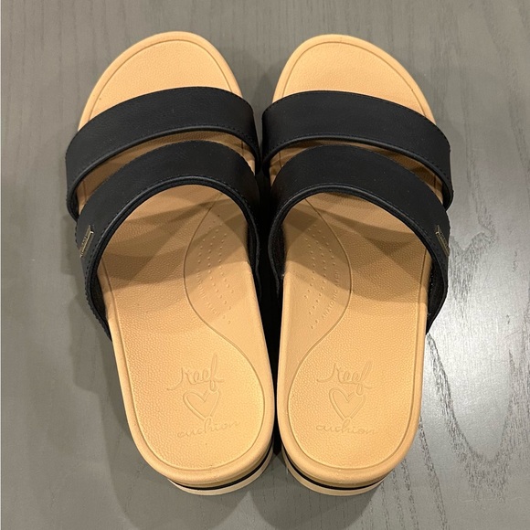 Reef Banded Horizon Hi Slide Sandals - Picture 4 of 8